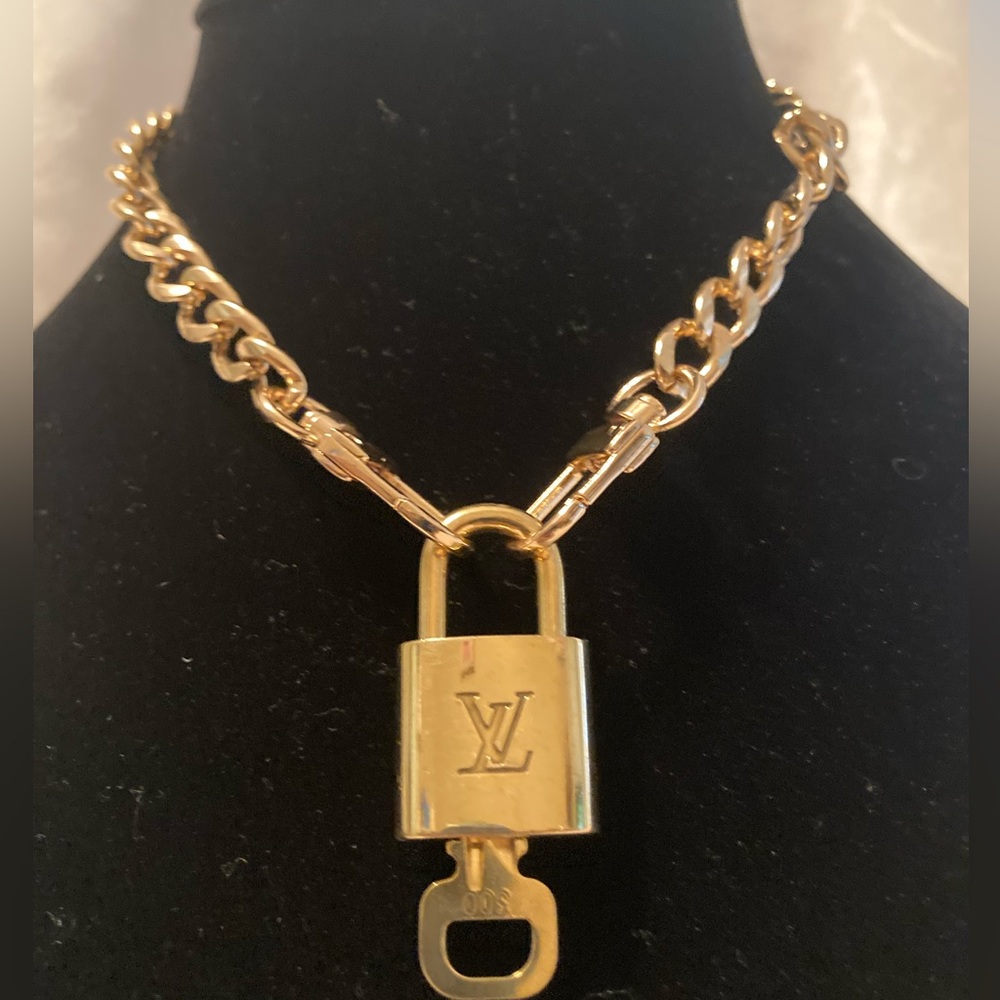 Louis Vuitton Lock Necklace